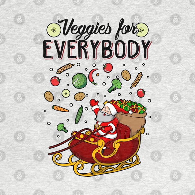 Veggies For Everybody Christmas Ugly Sweater by KsuAnn